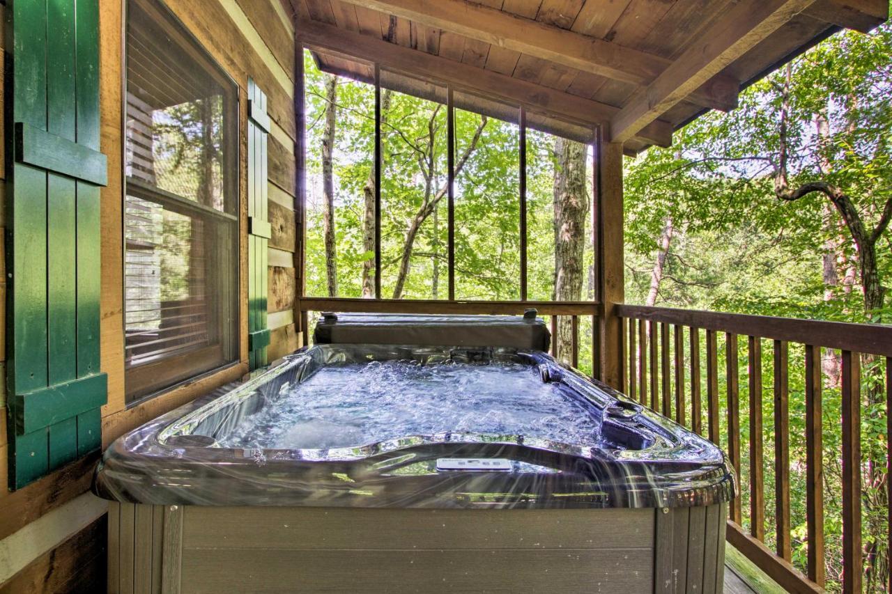 Secluded Forest Cabin, 4 Mi To Downtown Gatlinburg Buitenkant foto